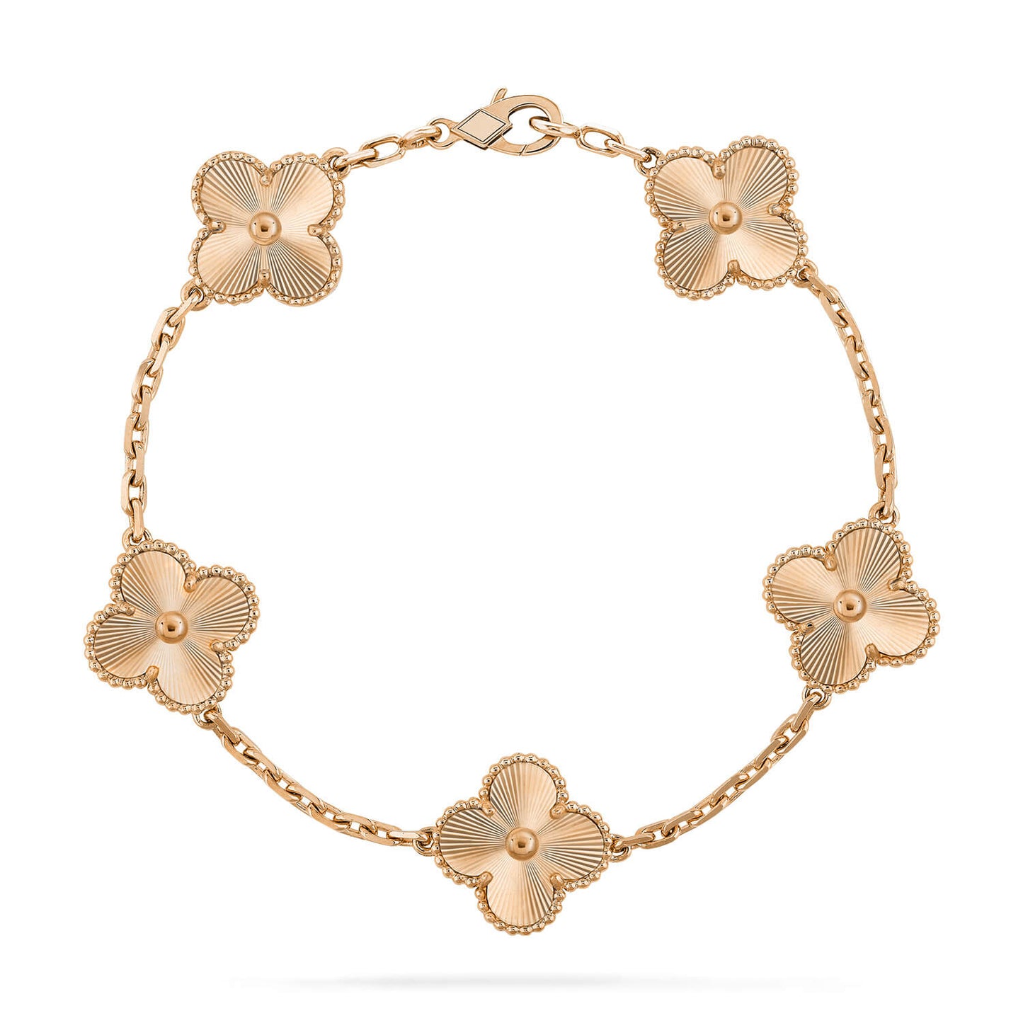 VCA CLOVER 5 MOTIF LASER BRACELET COLLECTION