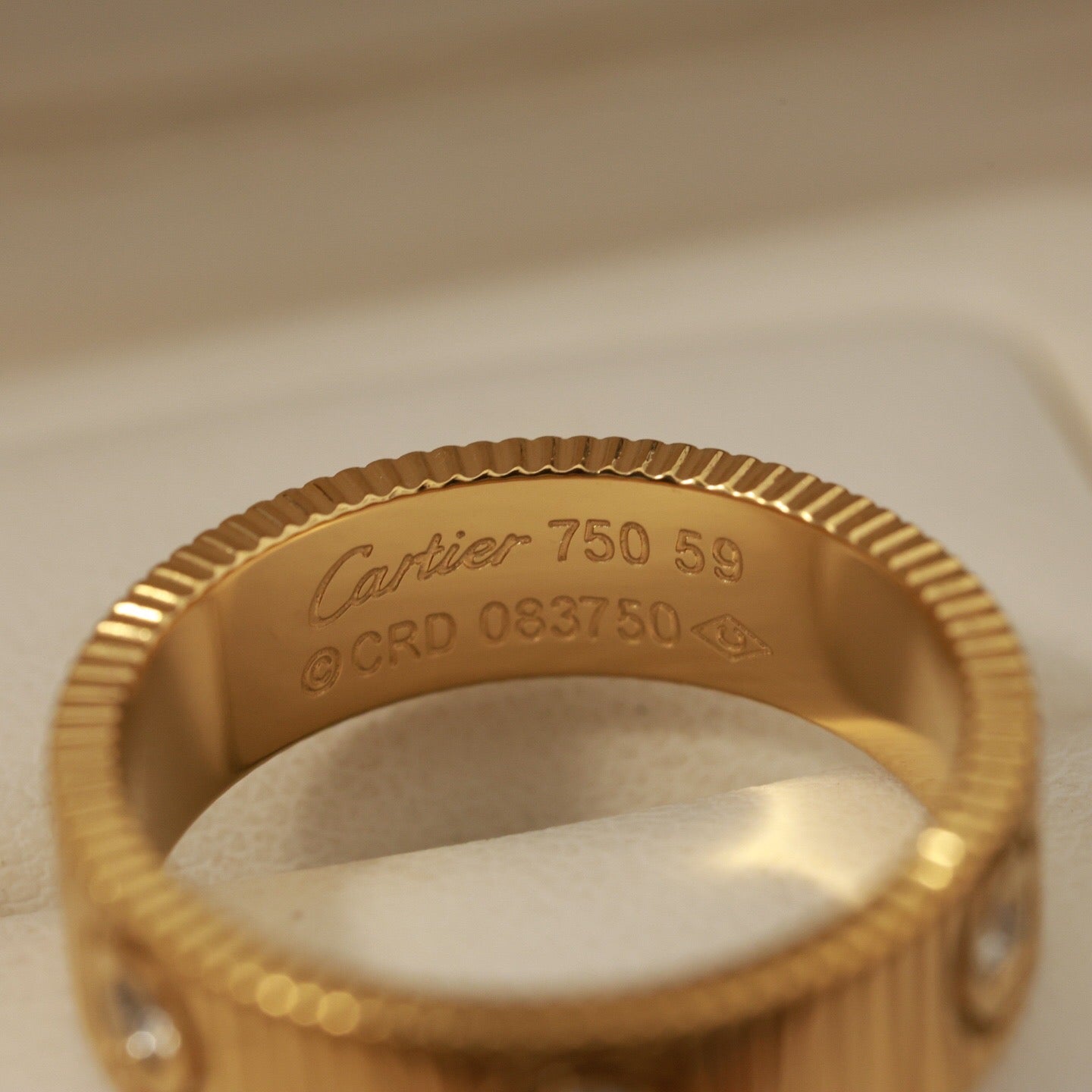 CARTIER LOVE UNLIMITED 6 DIAMONDS RING