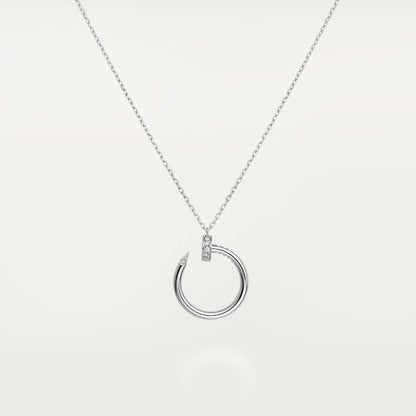 CARTIER JUSTE NECKLACE SILVER