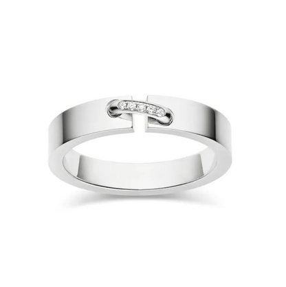 CHAUMET ALLIANCE LIENS VIDENCE DIAMOND 4MM RING