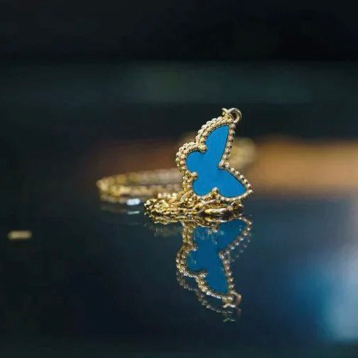 VCA BUTTERFLY TURQUOISE BUTTERFLY BRACELET