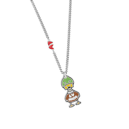 Louis x Nigo Duck Pendant Necklace