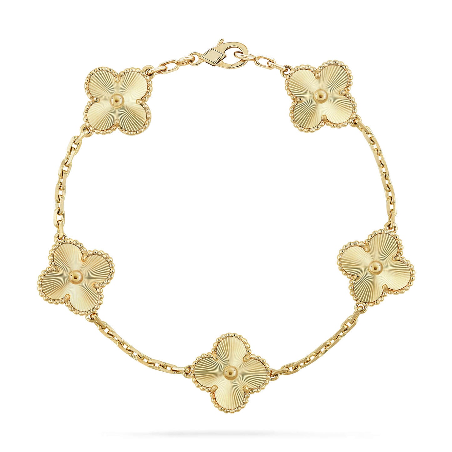 VCA CLOVER 5 MOTIF LASER BRACELET COLLECTION