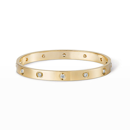 CARTIER LOVE BRACELET 6.1MM 10 DIAMONDS