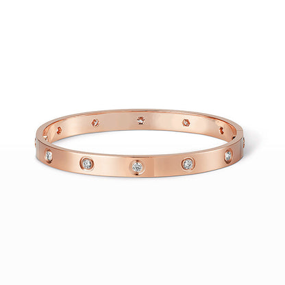 CARTIER LOVE BRACELET 6.1MM 10 DIAMONDS
