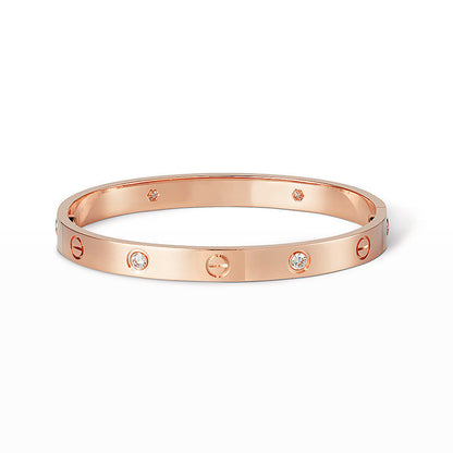 CARTIER LOVE BRACELET 6.1MM 4 DIAMONDS