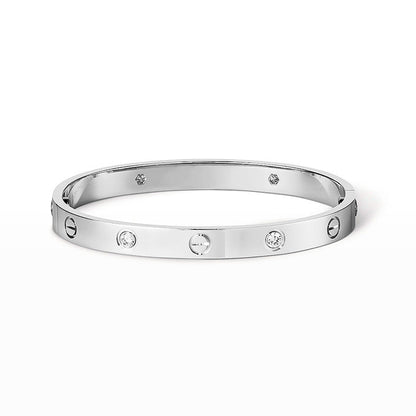 CARTIER LOVE BRACELET 6.1MM 4 DIAMONDS