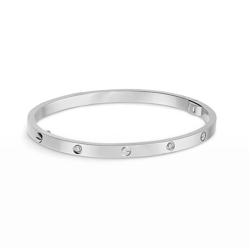 CARTIER LOVE BRACELET 3.65MM 6 DIAMONDS
