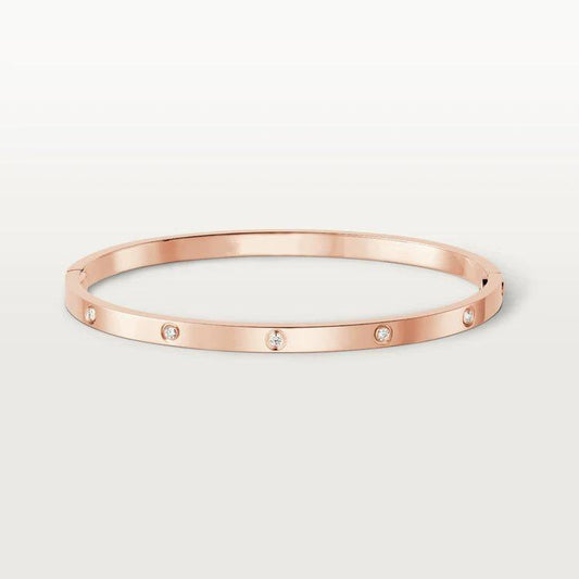 CARTIER LOVE BRACELET 3.65MM 10 DIAMONDS