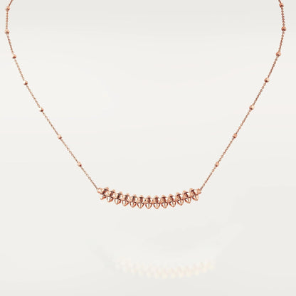 CARTIER CLASH PINK GOLD NECKLACE