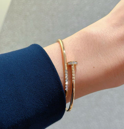 CARTIER JUSTE BRACELET 2.5MM DIAMONDS NEW