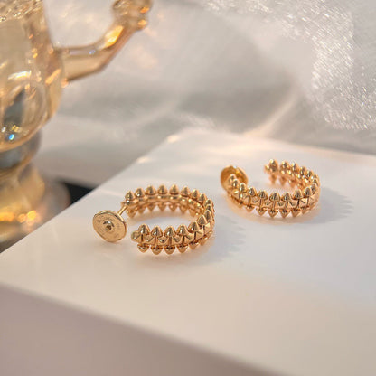 CARTIER CLASH SMALL HOOP EARRINGS