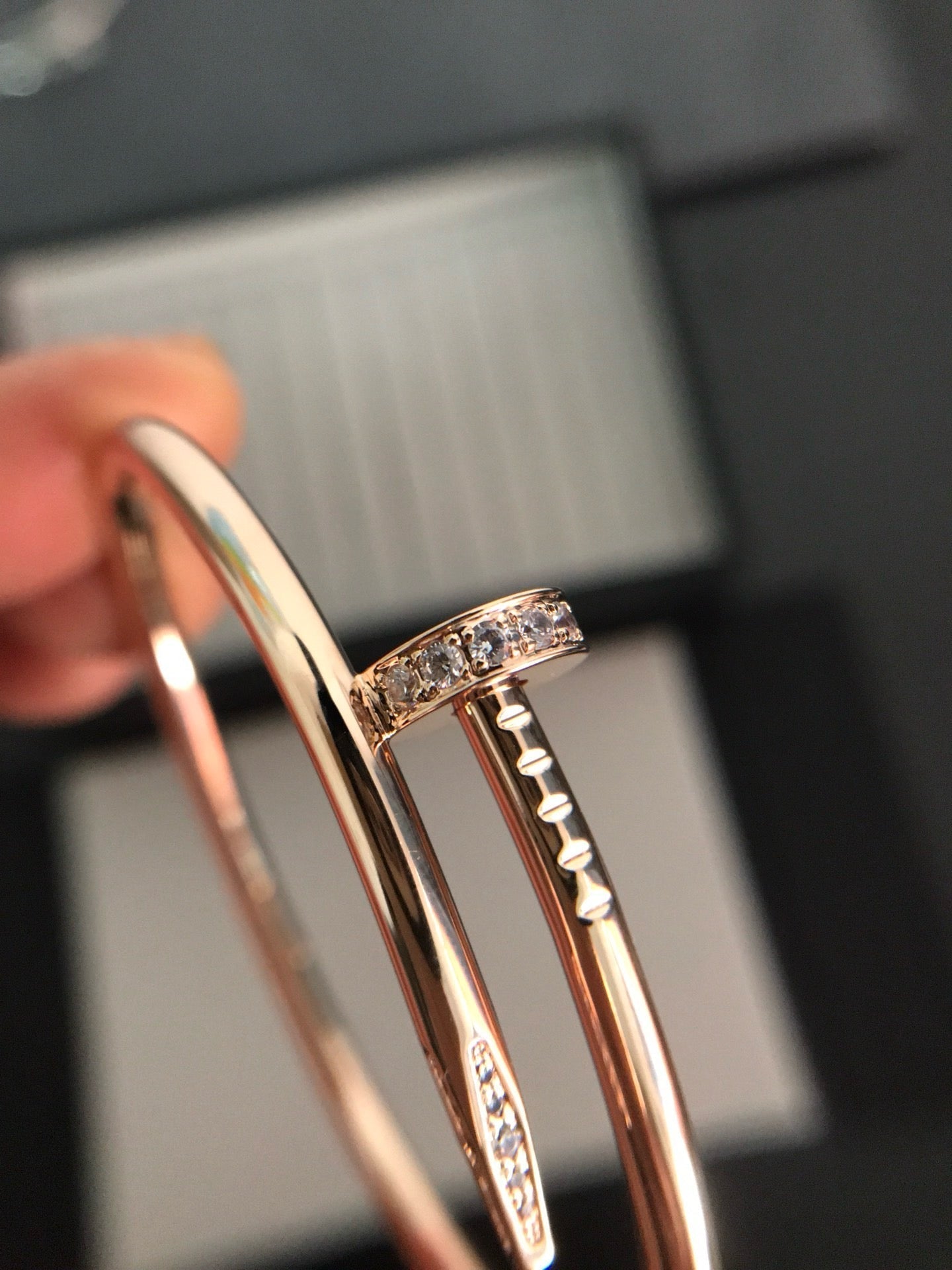CARTIER JUSTE BRACELET 3.5MM DIAMONDS