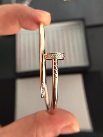 CARTIER JUSTE BRACELET 3.5MM DIAMONDS