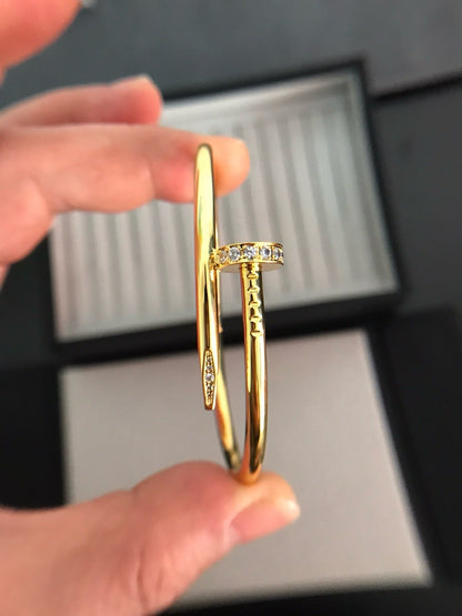 CARTIER JUSTE BRACELET 3.5MM DIAMONDS