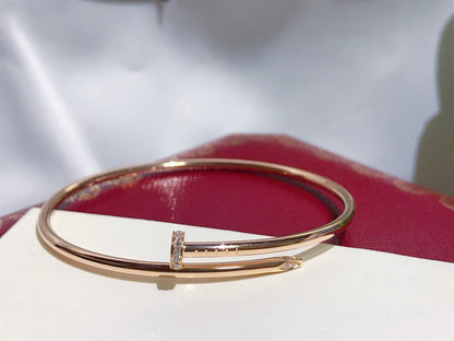 CARTIER JUSTE BRACELET 2.5MM DIAMONDS