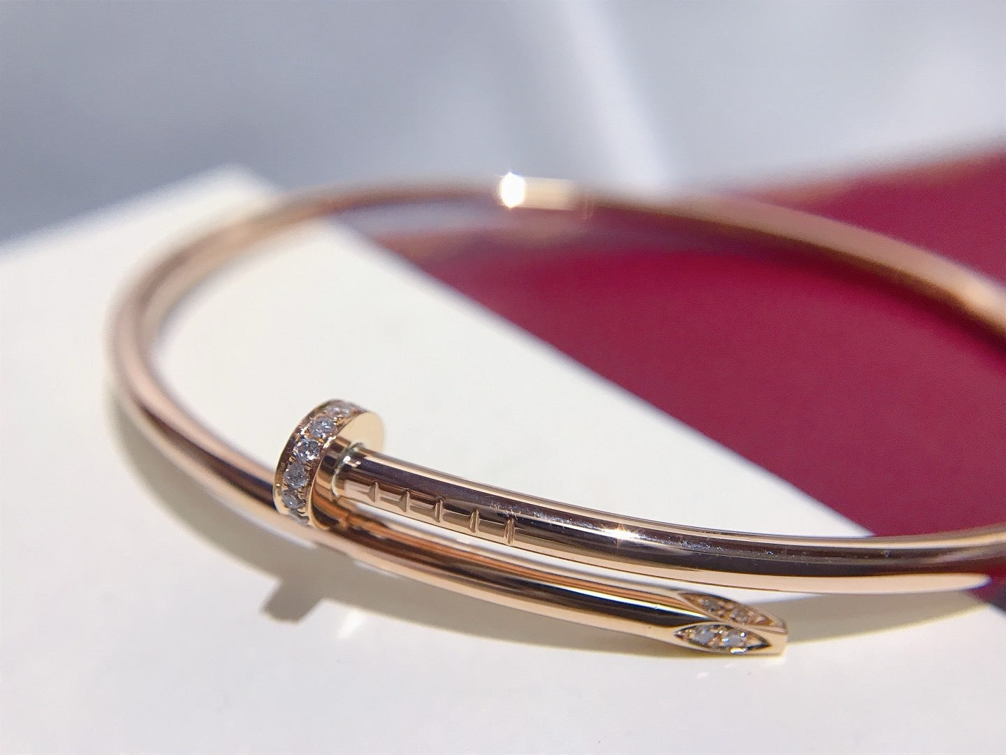 CARTIER JUSTE BRACELET 2.5MM DIAMONDS