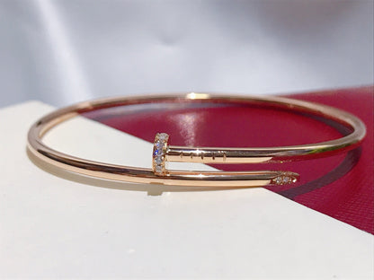 CARTIER JUSTE BRACELET 2.5MM DIAMONDS