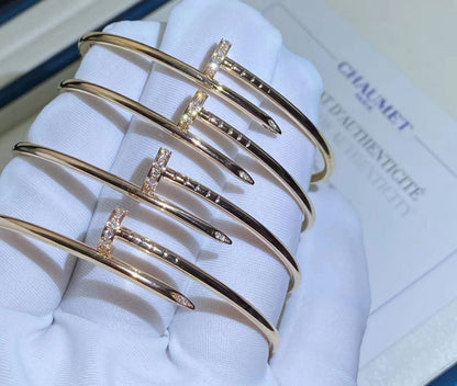 CARTIER JUSTE BRACELET 2.5MM DIAMONDS