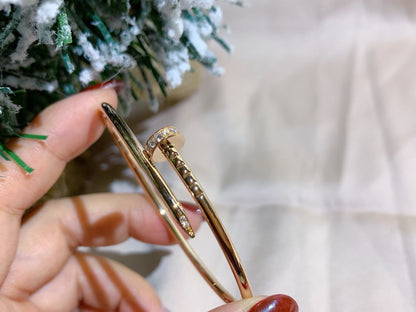 CARTIER JUSTE BRACELET 2.5MM DIAMONDS