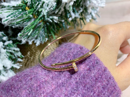 CARTIER JUSTE BRACELET 2.5MM DIAMONDS