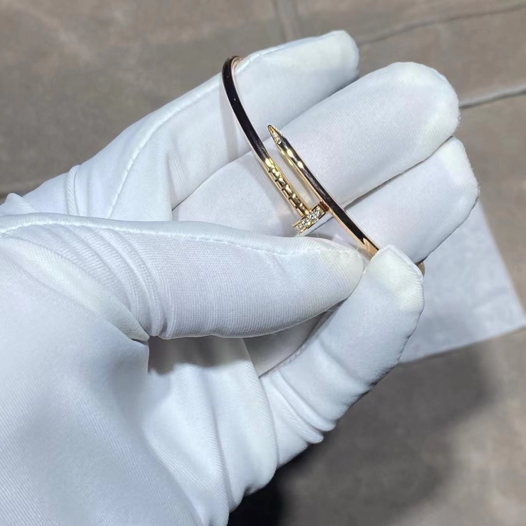 CARTIER JUSTE BRACELET 2.5MM DIAMONDS