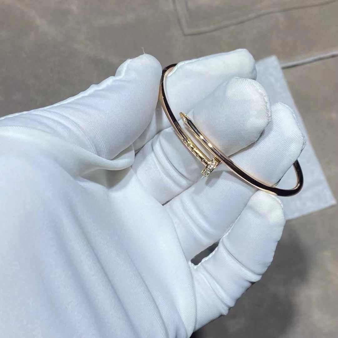 CARTIER JUSTE BRACELET 2.5MM DIAMONDS