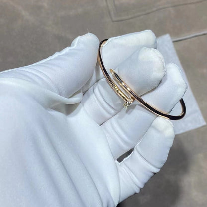 CARTIER JUSTE BRACELET 2.5MM DIAMONDS