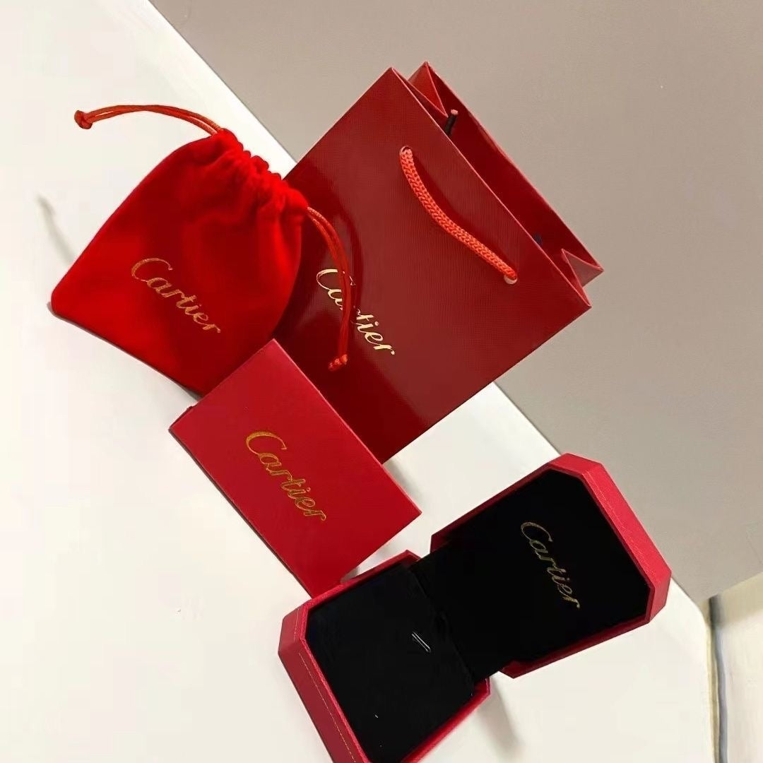 CARTIER CA BRACELET NECKLACE RING BOX GIFT BAG
