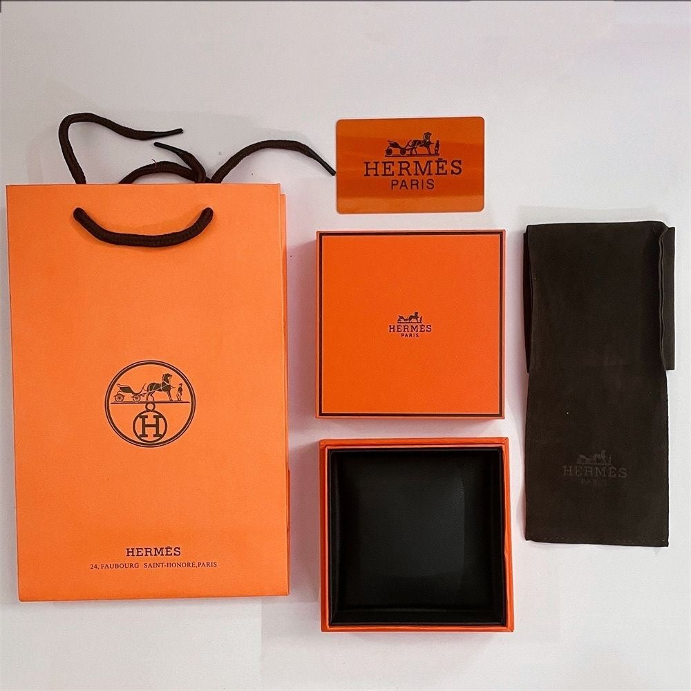 HERMES HM BRACELET NECKLACE RING BOX GIFT BAG