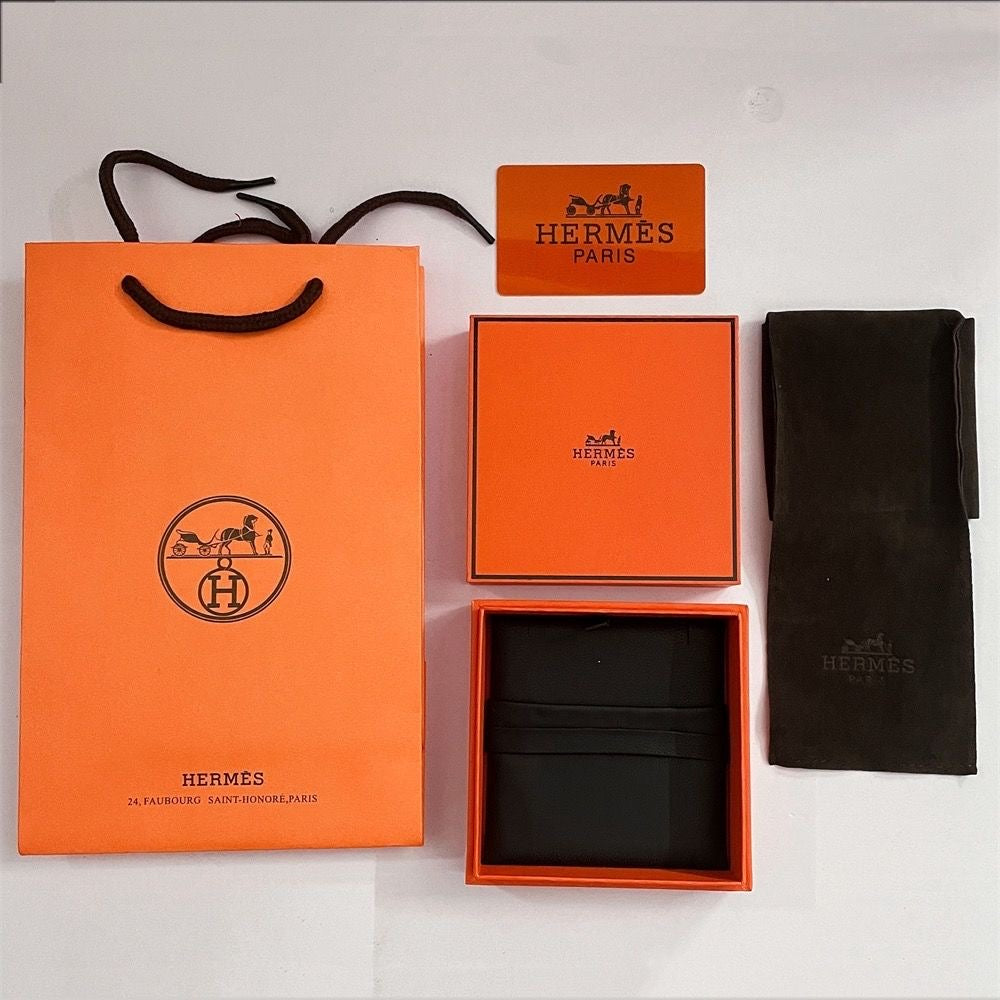 HERMES HM BRACELET NECKLACE RING BOX GIFT BAG