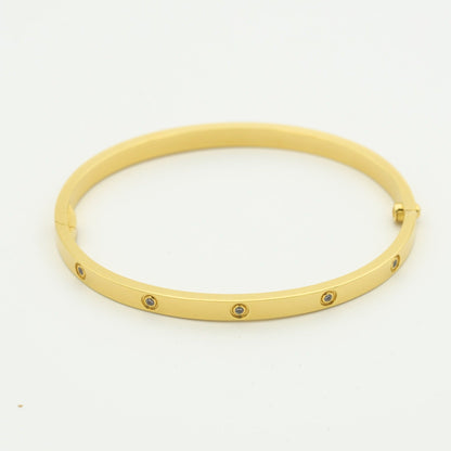 CARTIER LOVE BRACELET 3.65MM 10 DIAMONDS