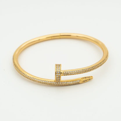 CARTIER JUSTE BRACELET 3.5MM ALL DIAMONDS
