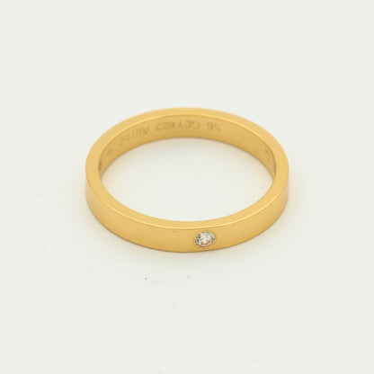 CARTIER LOVE RING 4MM 1 DIAMOND