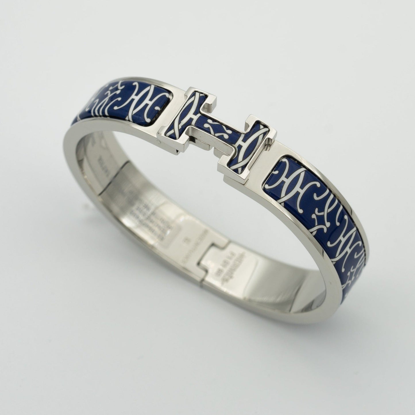 HERMES H BRACELET BLACK MULTICOLOR