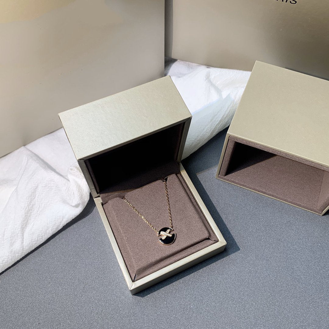 CHAUMET JEUX DE PINK GOLD DIAMOND NECKLACE