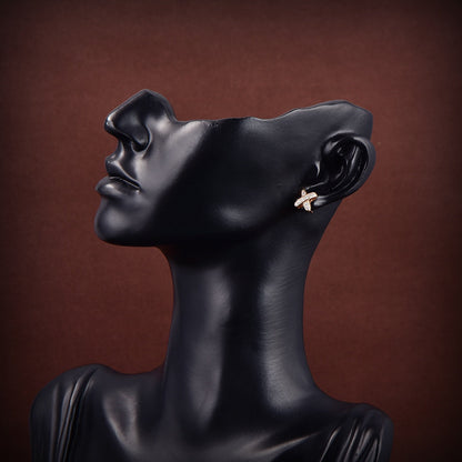 CHAUMET JEUX DE GOLD DIAMOND EARRINGS