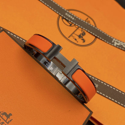 HERMES CLIC HM SO BLACK OREGAN BRACELET