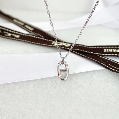 HERMES HM PIG NOSE NECKLACE