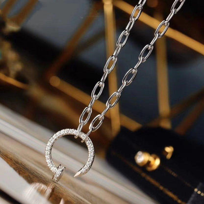 CARTIER JUSTE NECKLACE DIAMONDS