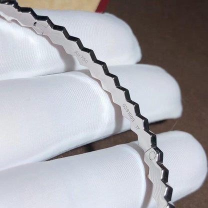 CHAUMET BEE LOVE SILVER DIAMOND BRACELET