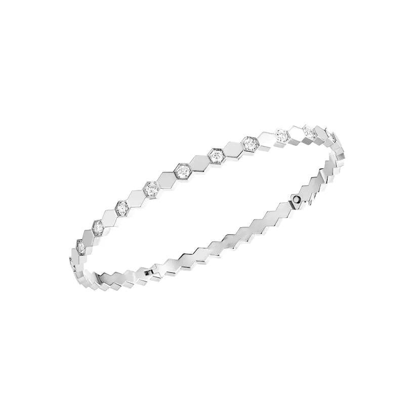 CHAUMET BEE LOVE SILVER DIAMOND BRACELET