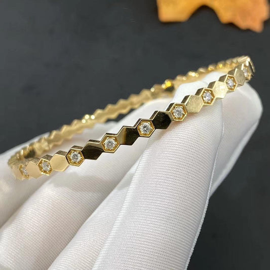 CHAUMET BEE LOVE GOLD DIAMOND BRACELET