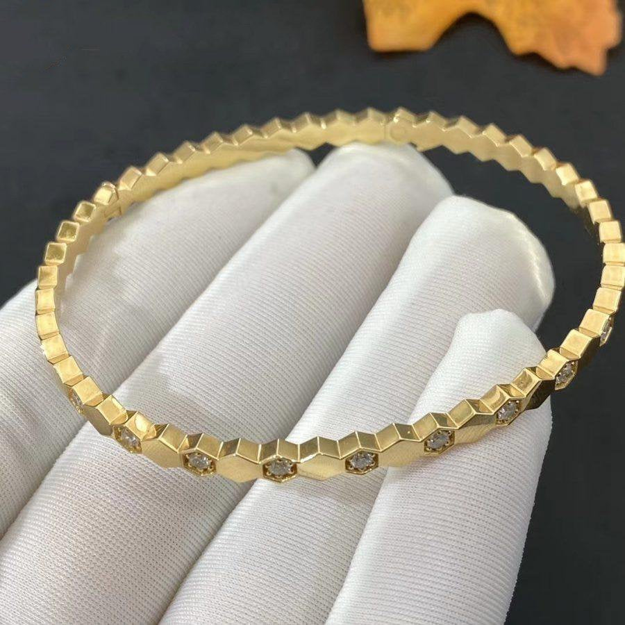 CHAUMET BEE LOVE GOLD DIAMOND BRACELET