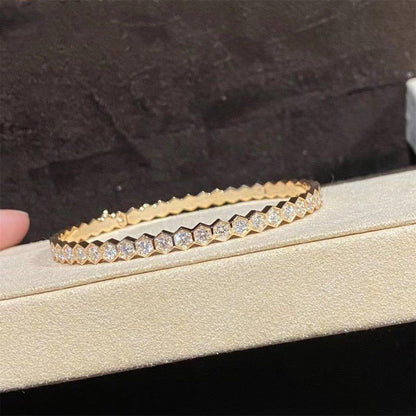 CHAUMET BEE LOVE GOLD BRACELET FULL DIAMOND