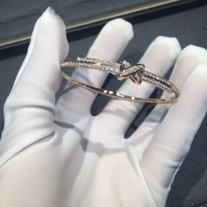 CHAUMET JEUX DE BRACELET DIAMONDS PINK GOLD