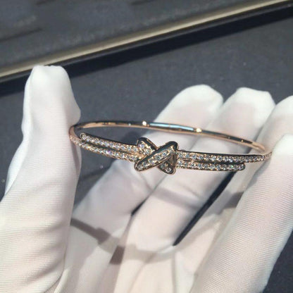 CHAUMET JEUX DE BRACELET DIAMONDS PINK GOLD