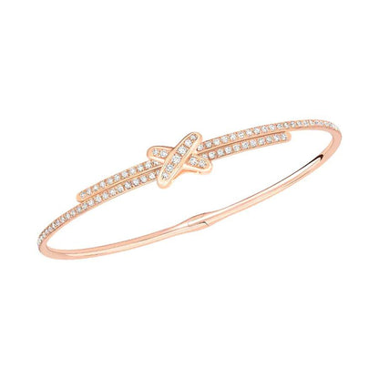 CHAUMET JEUX DE BRACELET DIAMONDS PINK GOLD