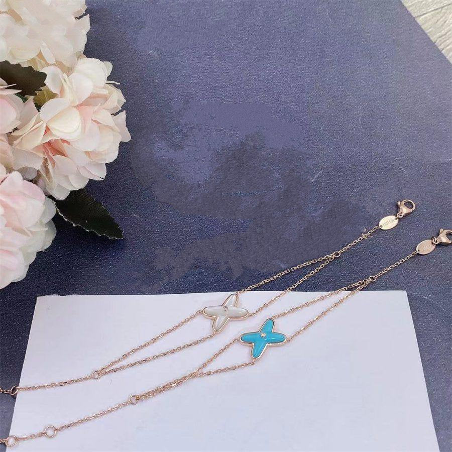 CHAUMET JEUX BRACELET TURQUOISE PINK GOLD 1 DIAMOND