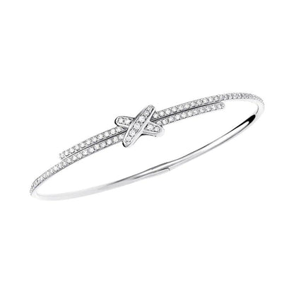 CHAUMET JEUX DE BRACELET DIAMONDS SILVER